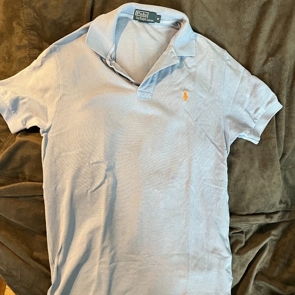Baby/Light Blue Polo by Ralph Lauren Shirt